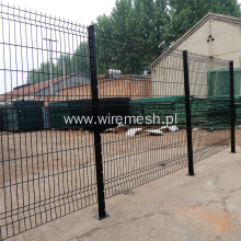 Green PVC Coated Welded Wire Mesh Fence